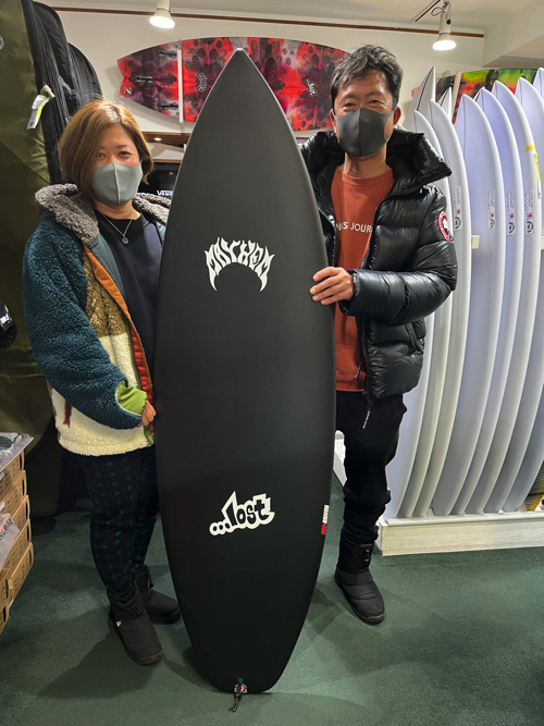 皆様ご来店にて沢山の限定販売！LOST『SUP DRIVER』DOUBLE DART（Black