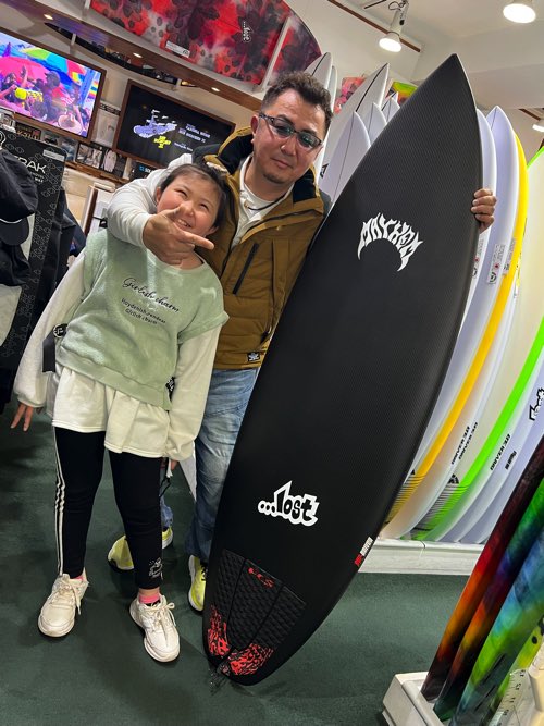 皆様ご来店にて沢山の限定販売！LOST『SUP DRIVER』DOUBLE DART（Black