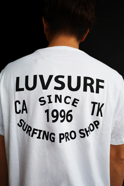 Luvsurf』オリジナル Tシャツ [SINCE] WHITE | Luvsurf | プロ